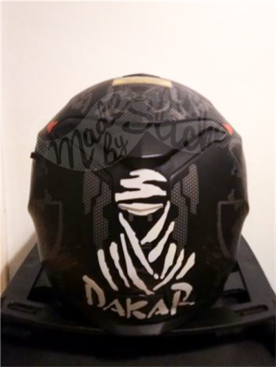 RFHLM55 Reflektif Dakar Etiketi - Beyaz Renk