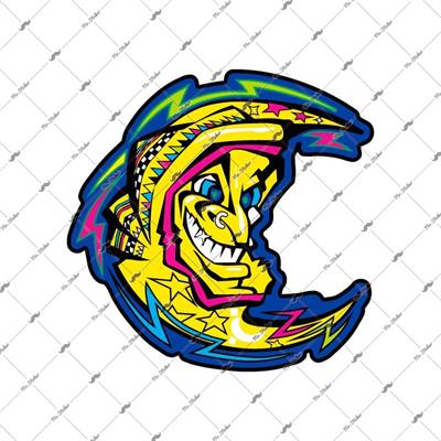 RFHLM63 Reflektif Rossi Ay Etiketi