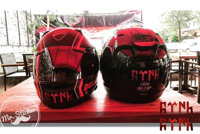 RFHLM69 Reflektif Gokturkce Turk Yazisi - 2li Set - Kan Kirmizi