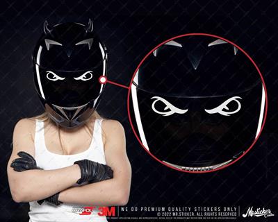 RFHLM7 Reflektif Kizgin Gozler Etiketi