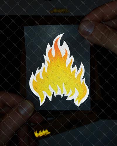 RFHLM8 Reflektif Alev Etiketi