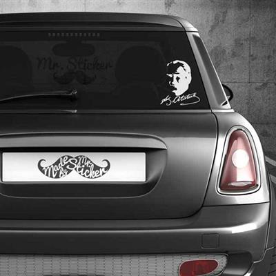 RFHLM91 Reflektif Kemal Ataturk Silueti - Buyuk Boy