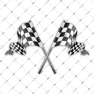 RFHLM99 Reflektif Yarış Bayrakları