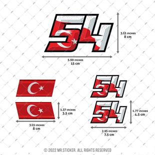 RFHLMBDL3 Reflektif 54 Numara Seti