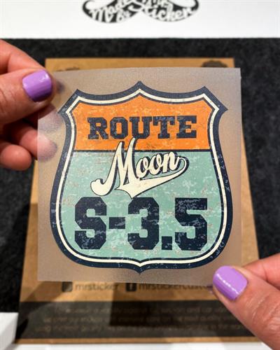 ROU10 Route Moon S3.5 Etiketi