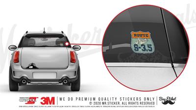 ROU10 Route Moon S3.5 Etiketi