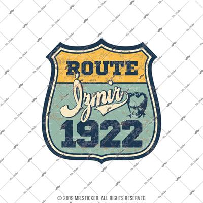 ROU11 Ozel Seri Route Izmir 1922 Etiketi