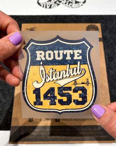 ROU12 Ozel Seri Route Istanbul 1453 Etiketi