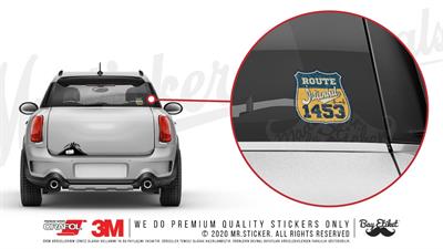 ROU12 Ozel Seri Route Istanbul 1453 Etiketi