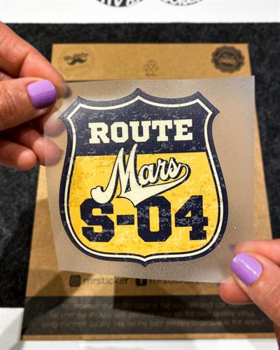 ROU9 Route Mars S04 Etiketi