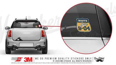 ROU9 Route Mars S04 Etiketi