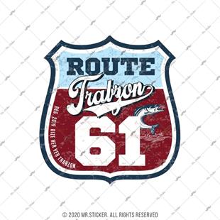 ROU94 Ozel Seri Route Trabzon 61 Etiketi