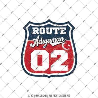 ROUP14 Route Adiyaman 02 Etiketi