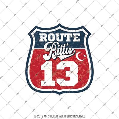 ROUP25 Route Bitlis 13 Etiketi