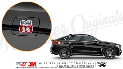 ROUP26 Route Bolu 14 Etiketi