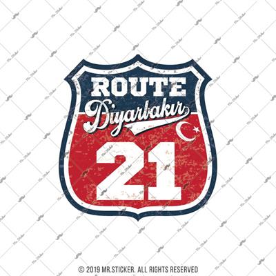 ROUP33 Route Diyarbakır 21 Etiketi