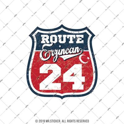 ROUP36 Route Erzincan 24 Etiketi