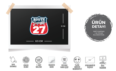 ROUP39 Gaziantep 27 Etiketi