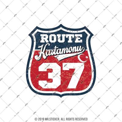 ROUP49 Route Kastamonu 37 Etiketi