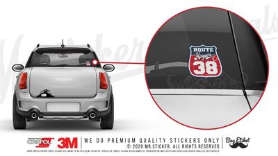 ROUP50 Route Kayseri 38 Etiketi