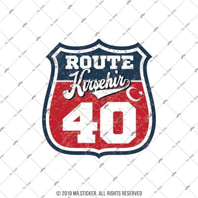 ROUP52 Route Kırşehir 40 Etiketi