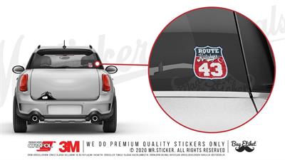 ROUP55 Route Kütahya 43 Etiketi