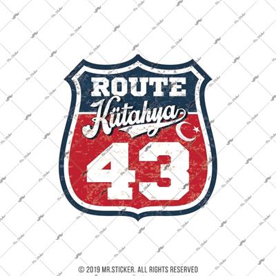 ROUP55 Route Kütahya 43 Etiketi