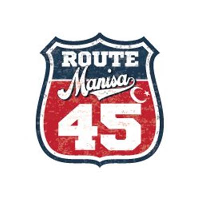 ROUP57 Route Manisa 45 Etiketi