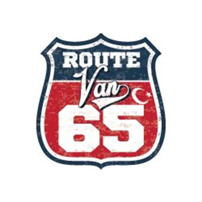 ROUP77 Route Van 65 Etiketi