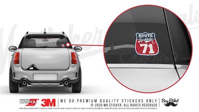 ROUP83 Route Kırıkkale 71 Etiketi