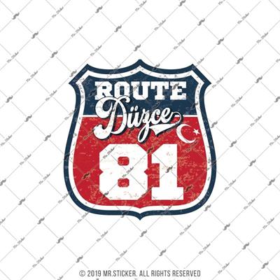 ROUP93 Route Düzce 81 Etiketi