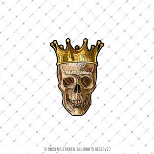 SKL59 Kral Kurukafa Etiketi