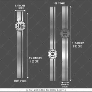 STS34VPC Chrome Edition Kişiye Özel Numaralı Şerit