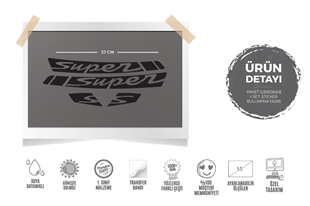 STS48 Vespa Primavera Sprint Uyumlu Yan Cita Sticker Seti