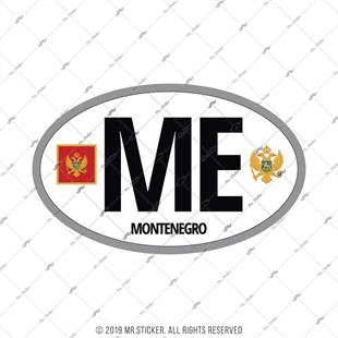 ULK28 Karadag (ME) Reflektif Ulke Etiketi