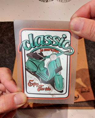 VSPBDL2 Scooter Sticker Seti