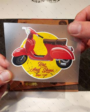 VSPBDL5 Scooter Sticker Seti