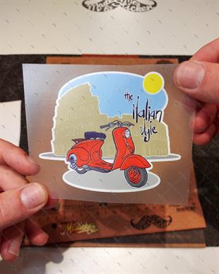 VSPBDL5 Scooter Sticker Seti