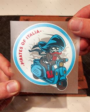 VSPBDL6 Scooter Sticker Seti