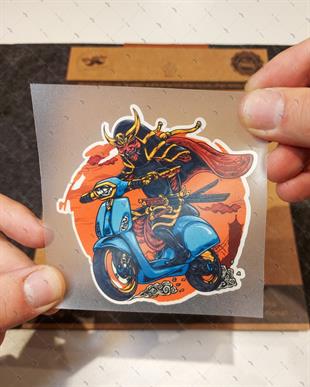 VSPBDL7 Scooter Sticker Seti