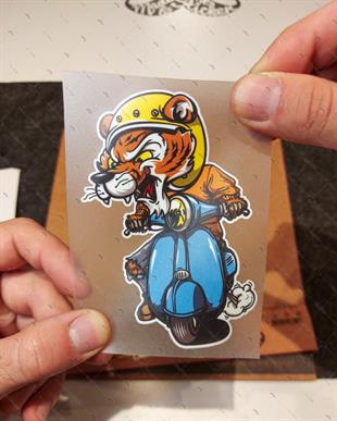VSPBDL8 Scooter Sticker Seti
