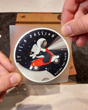 VSPBDL9 Scooter Sticker Seti