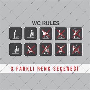 WC37 Tuvalet Kurallari Full Set