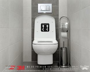 WC8 Unisex Tuvalet Simgesi