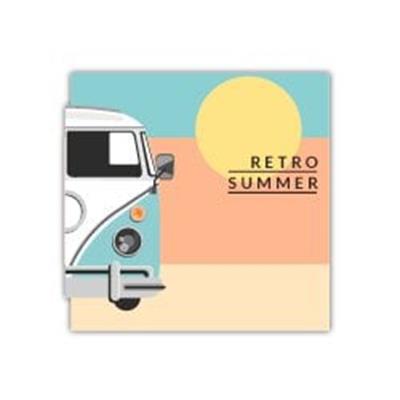 WWV6 Retro Summer Yazili Etiket