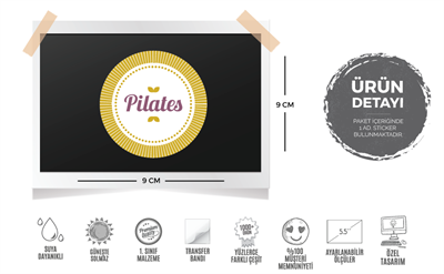 YOG11 Pilates Etiketi