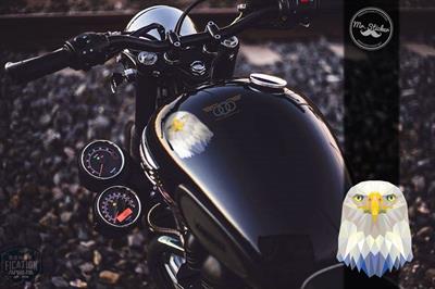 AN10- Triangle Tasarim Kartal Etiketi