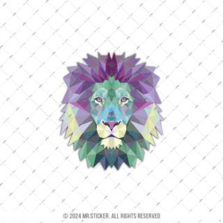 AN12- Triangle Tasarim Aslan Etiketi