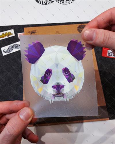 AN13- Triangle Tasarim Panda Etiketi