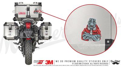 AN20 Kizgin Dinazor Etiketi